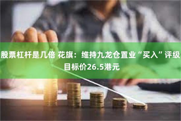 股票杠杆是几倍 花旗：维持九龙仓置业“买入”评级 目标价26.5港元