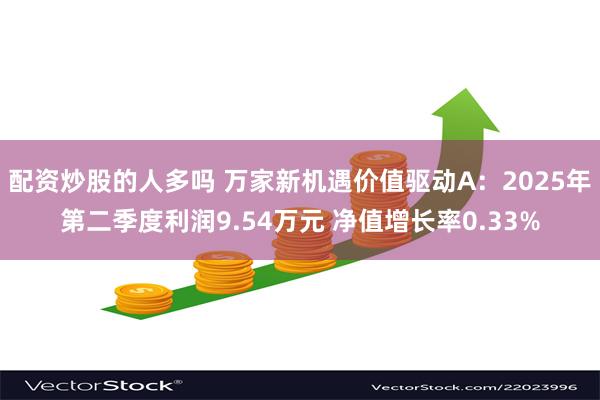 配资炒股的人多吗 万家新机遇价值驱动A：2025年第二季度利润9.54万元 净值增长率0.33%