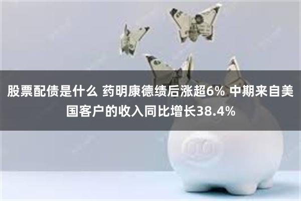 股票配债是什么 药明康德绩后涨超6% 中期来自美国客户的收入同比增长38.4%